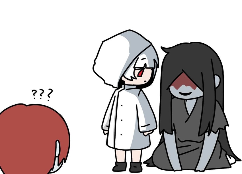 heroine, mr. crawling, and mr. scarletella (homicipher) drawn by neko_(yuayew6upxukfre)