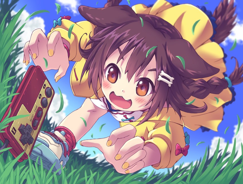 inugami korone (hololive) drawn by aki_(akisora_hiyori)
