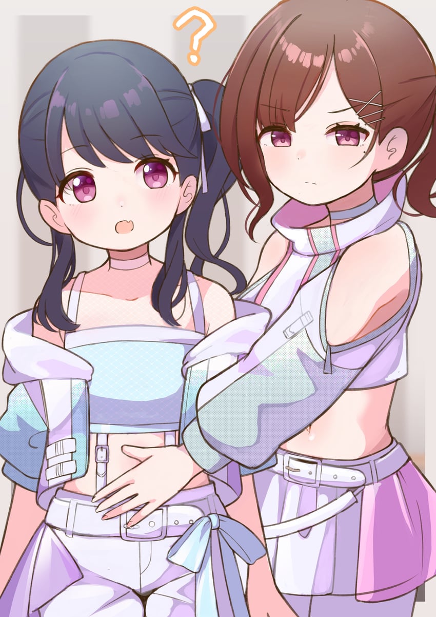 higuchi madoka and fukumaru koito (idolmaster and 1 more) drawn by neonewryomo