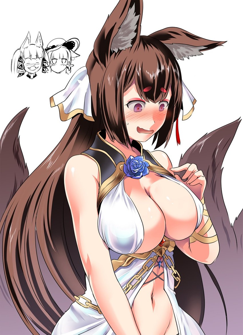 formidable, illustrious, kaga, akagi, amagi, and 1 more (azur lane) drawn by steed_(steed_enterprise)