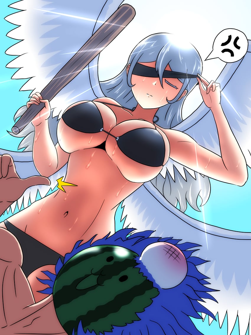 cat, cat valkyrie, and cat god (nyanko daisensou) drawn by 5rira