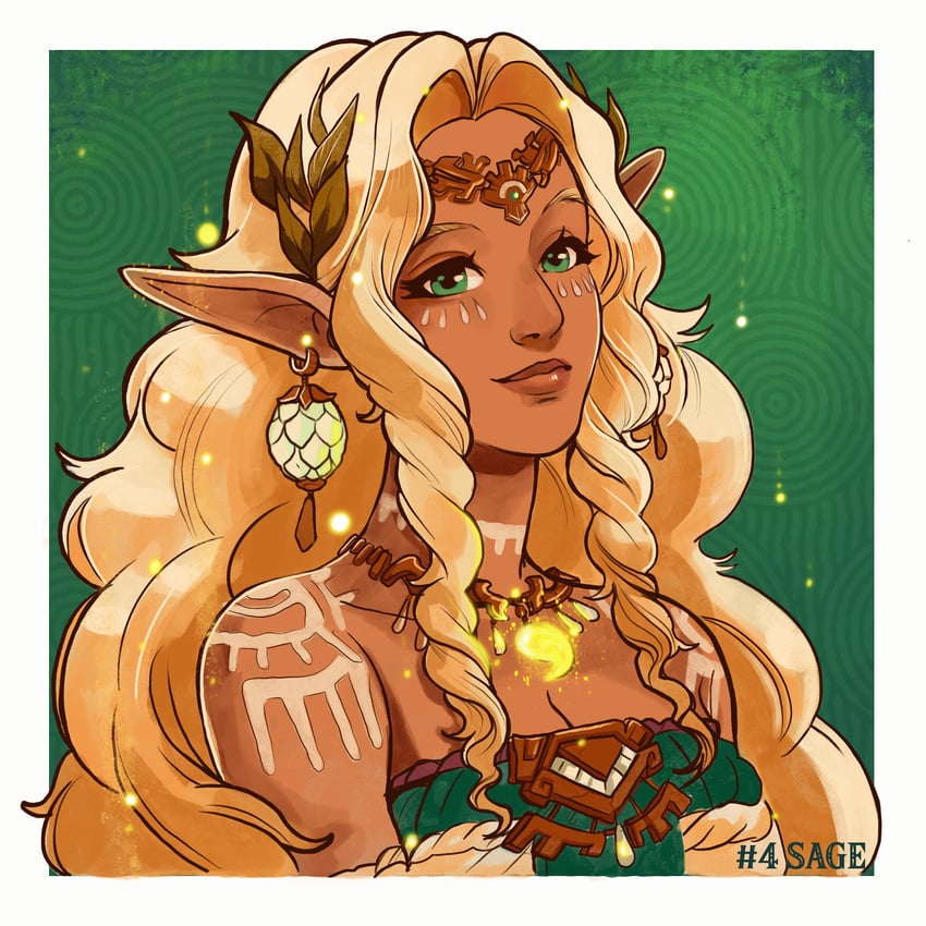sonia (the legend of zelda and 1 more) drawn by ora-illustration