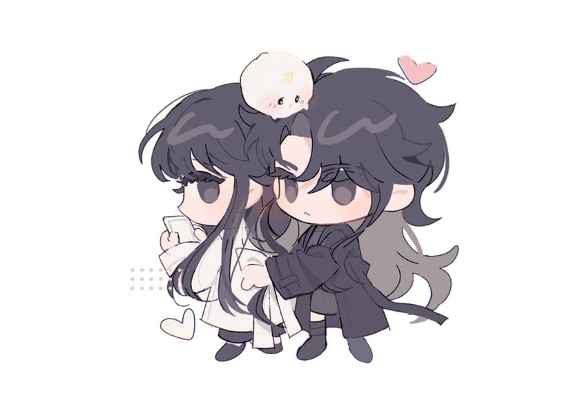 kim dokja, yoo joonghyuk, and biyoo (omniscient reader's viewpoint) drawn by ya_qaq