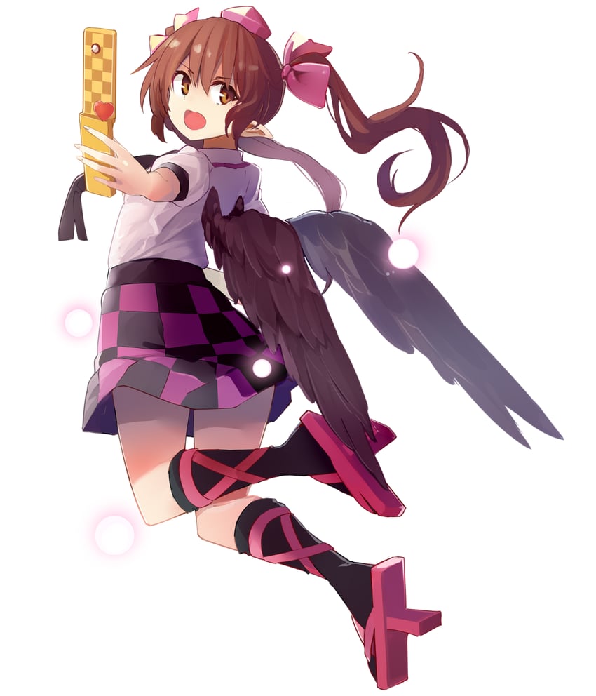 himekaidou hatate (touhou and 1 more) drawn by kamukamu_(ars)