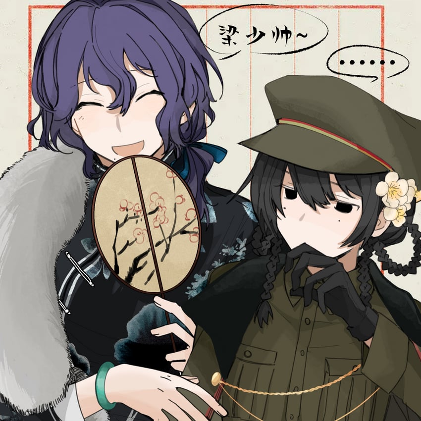 liang yanmei and pu congyun (touqi guaitan) drawn by oeufli, w-51096002, and zhiyuanshitiaodaxianyu