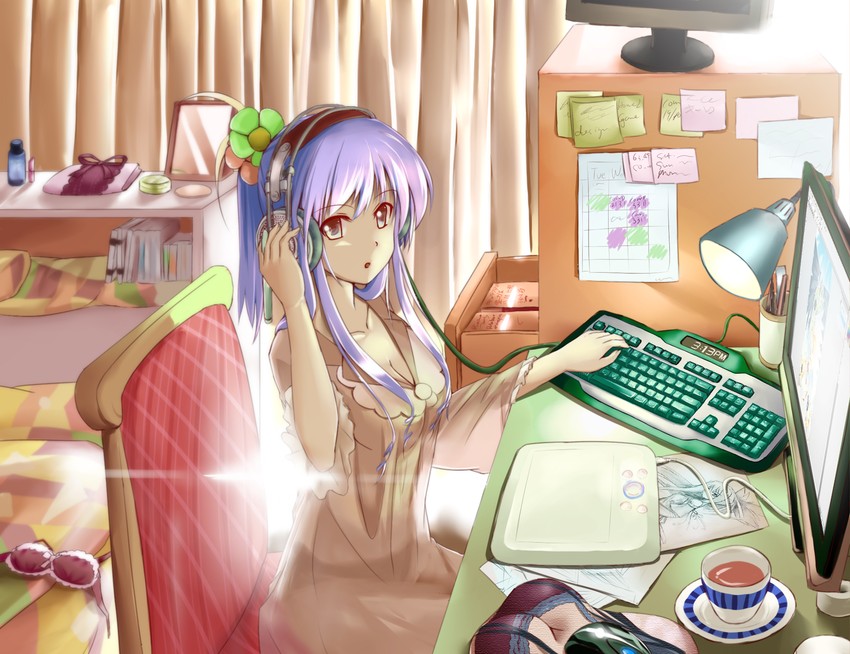original and 1 more drawn by kyaro_(kyaro54)