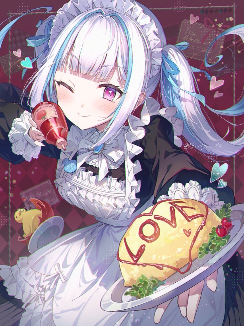 lize helesta and sebastian piyodore (nijisanji) drawn by soriya
