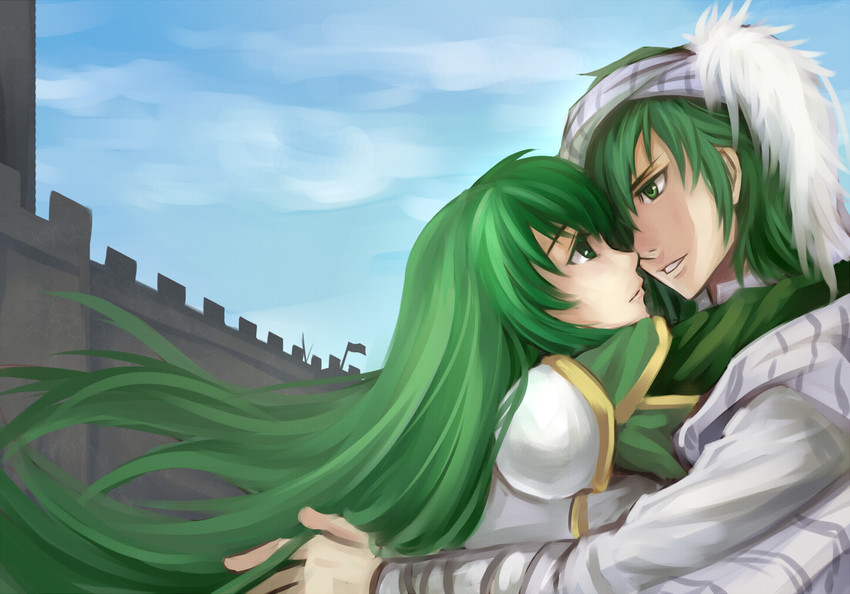 erinys and lewyn (fire emblem and 1 more) drawn by serge_komiko