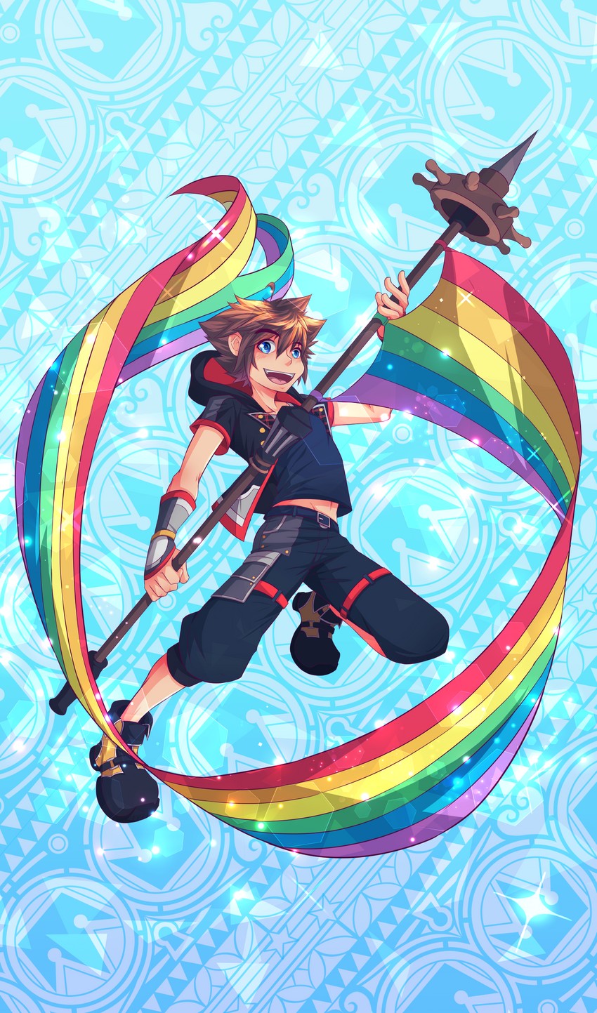 sora (kingdom hearts and 1 more) drawn by sorah_daiisuke