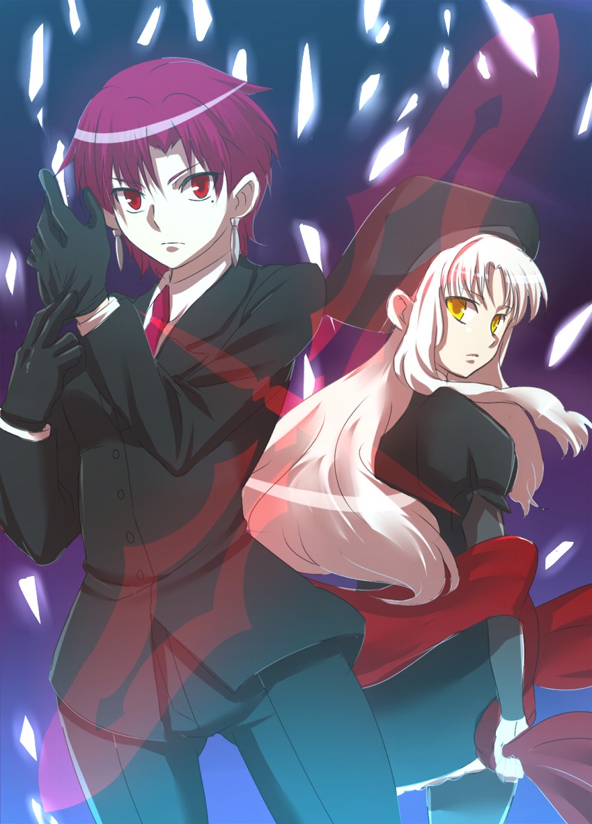 caren hortensia and bazett fraga mcremitz (fate and 1 more) drawn by urako