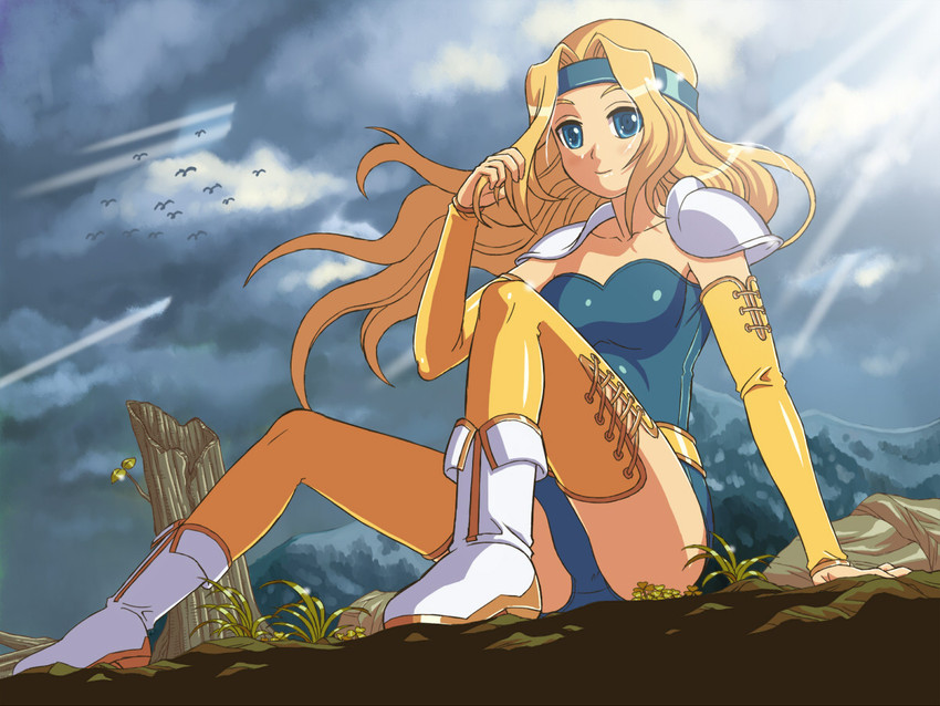 celes chere (final fantasy and 1 more) drawn by kt