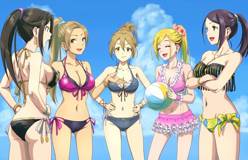 mukai takumi, kimura natsuki, fujimoto rina, matsunaga ryo, and yamato aki (idolmaster and 2 more) drawn by anbj