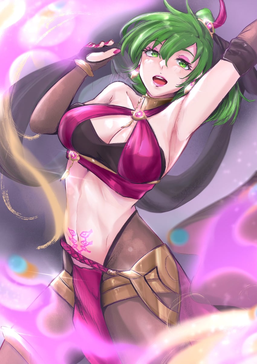 lene (fire emblem and 2 more) drawn by vialnite