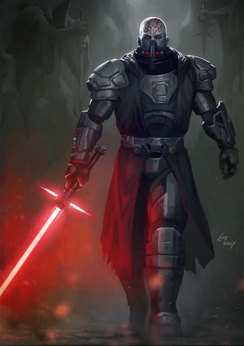 darth malgus (star wars and 1 more) drawn by hifarry