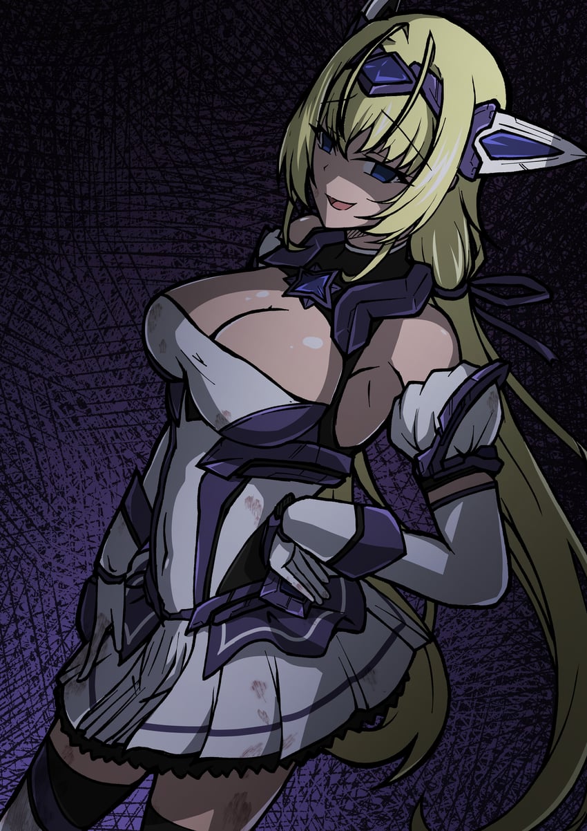 katsuragi shiori and exs-tia spica (kouyoku senki exs-tia) drawn by aoi_tabane