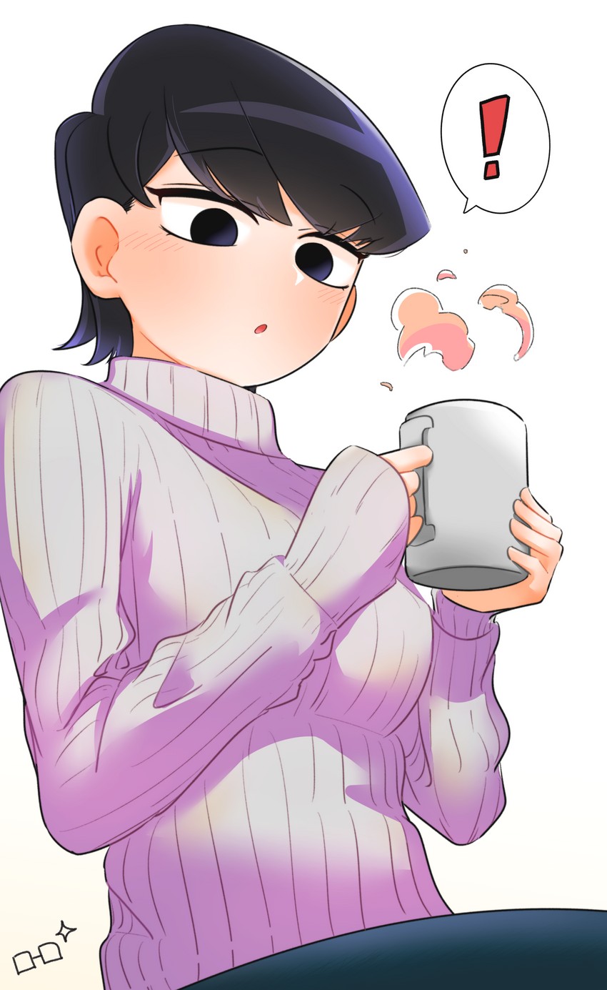 komi shuuko (komi-san wa komyushou desu) drawn by lecca_aisu
