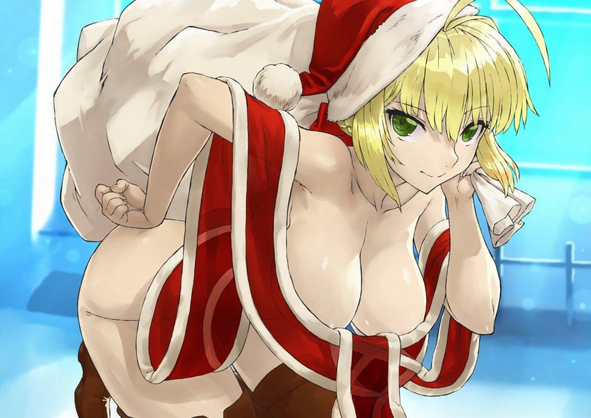 nero claudius (fate and 1 more) drawn by haraya_manawari