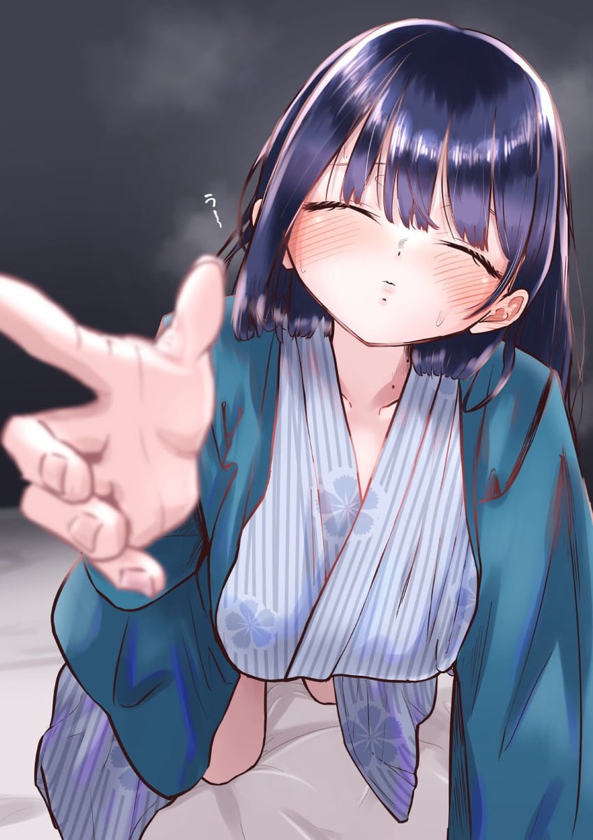 yamada anna (boku no kokoro no yabai yatsu) drawn by m2bou