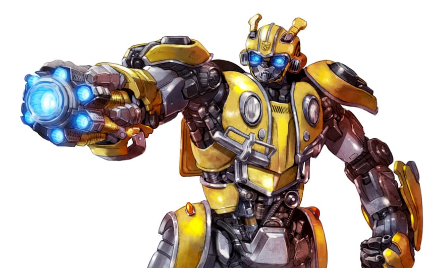 bumblebee (transformers and 1 more) drawn by taedu