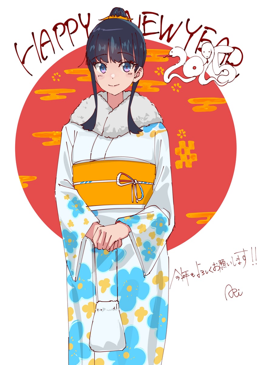 takarada rikka (gridman universe and 1 more) drawn by ari_87