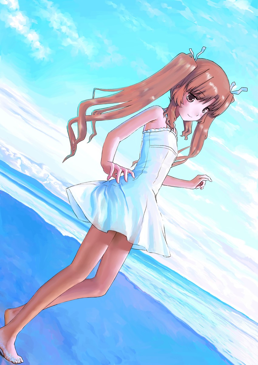 yamano remon (ano natsu de matteru) drawn by mocha_(snowflake)