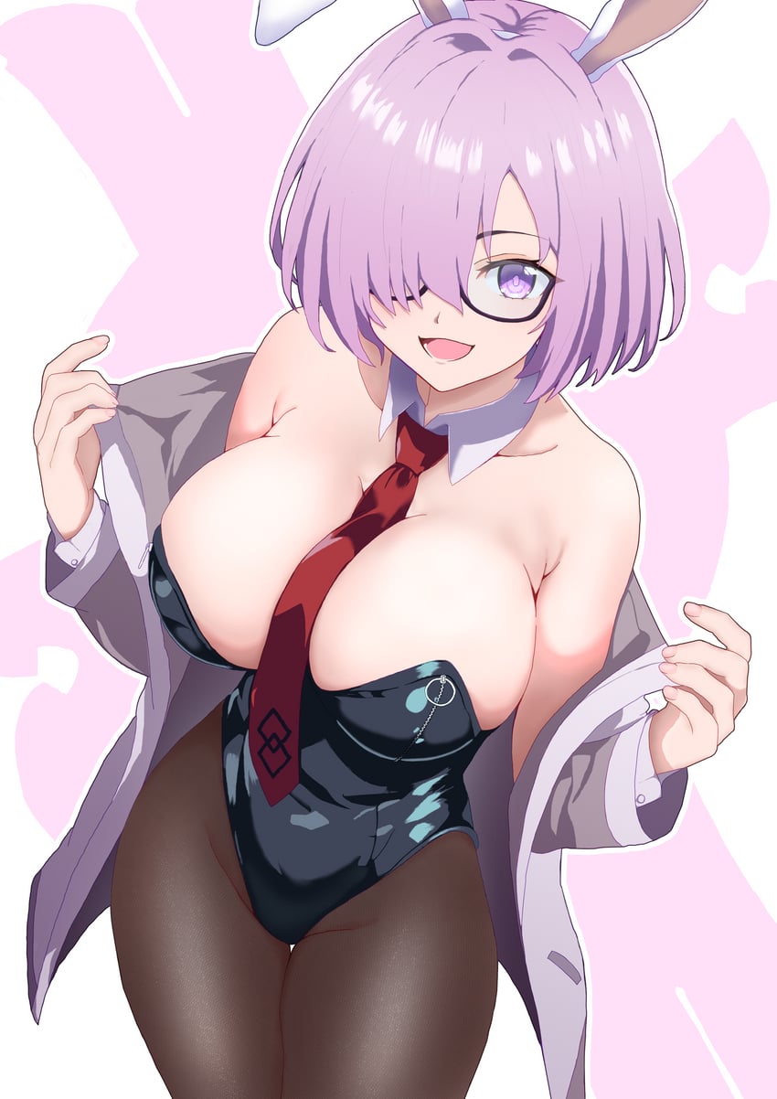 mash kyrielight (fate and 1 more) drawn by curio_(curiofinity)