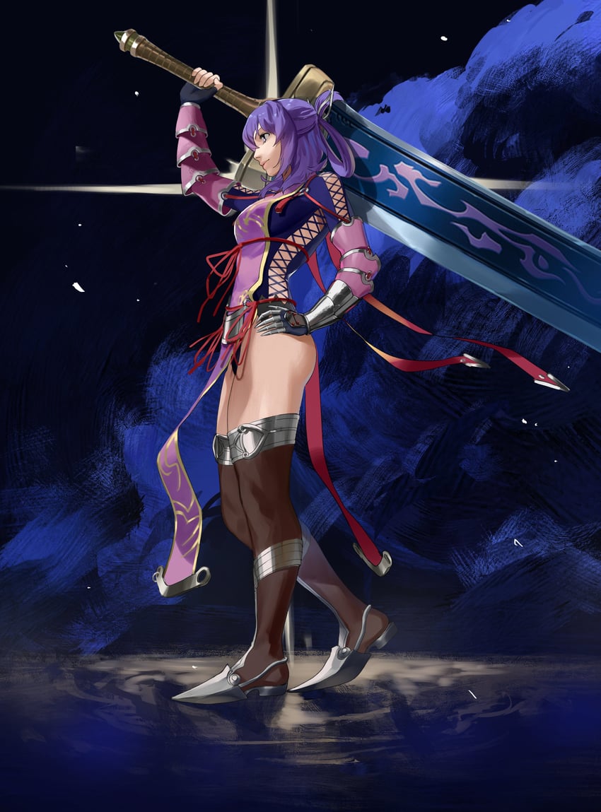 rixia mao (eiyuu densetsu and 1 more) drawn by jackboo