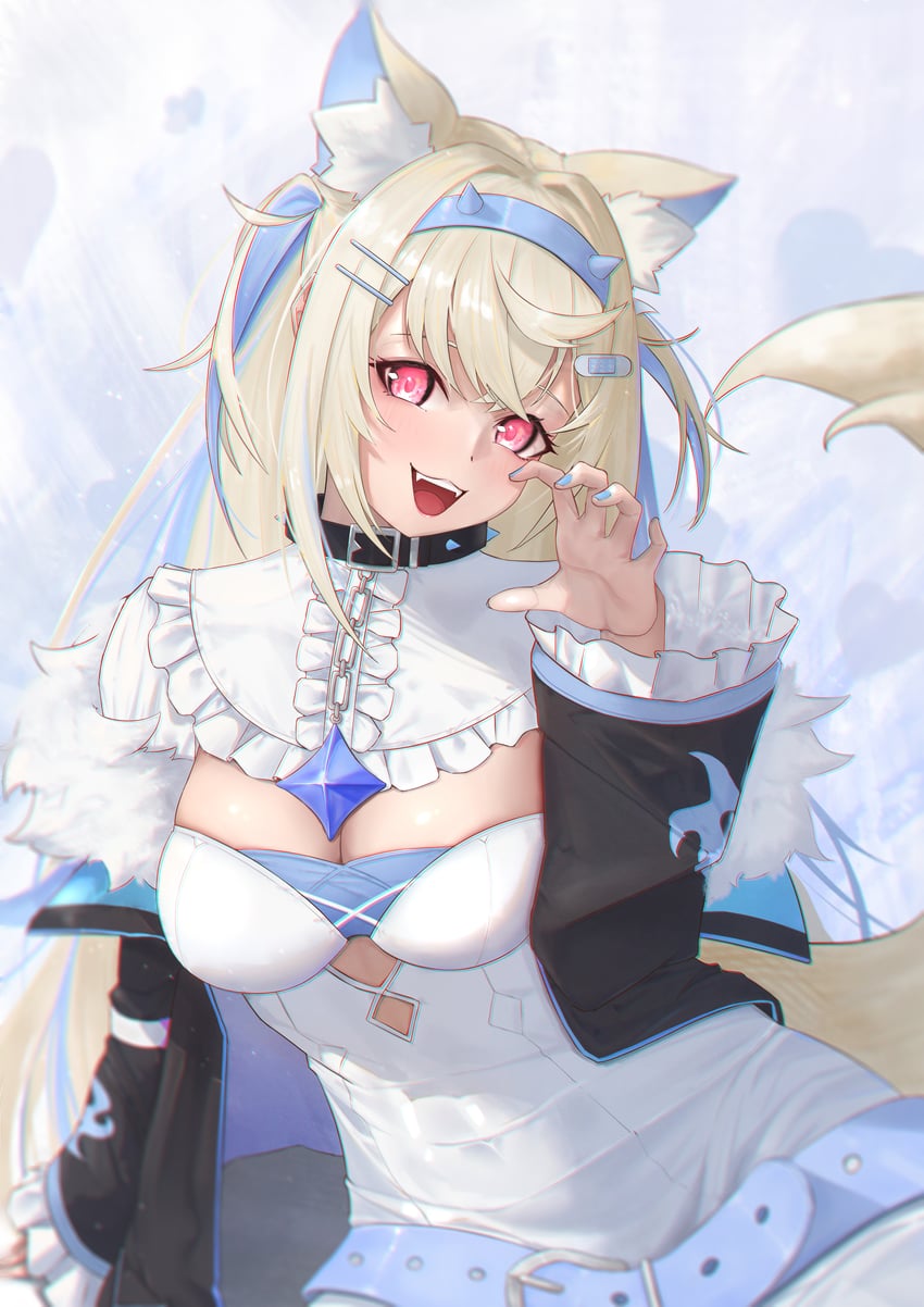 fuwawa abyssgard (hololive and 1 more) drawn by felix840727
