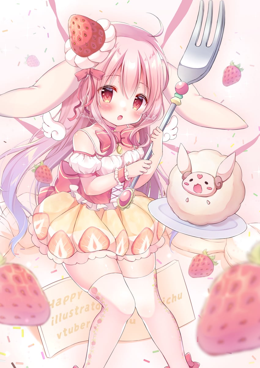 hanasaki chiyu (indie virtual youtuber) drawn by hanasakichu