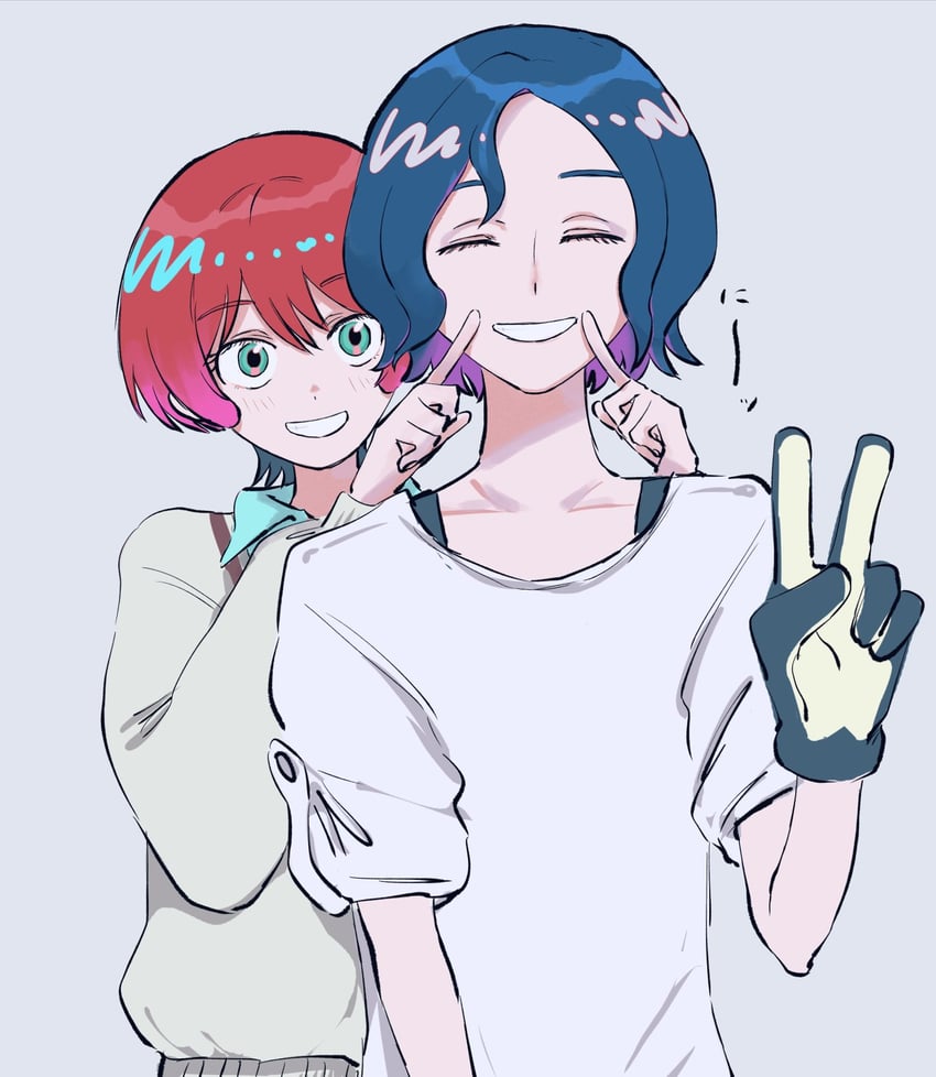amate yuzuriha and shuji ito (gundam and 1 more) drawn by suubox