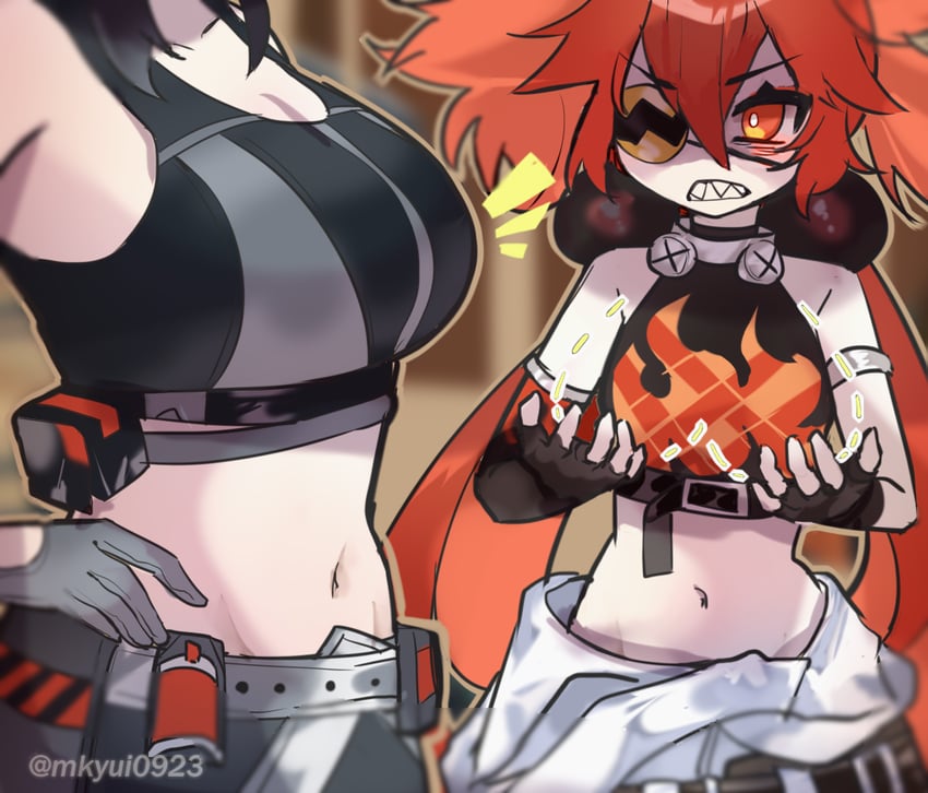 grace howard and koleda belobog (zenless zone zero) drawn by shitsu_(kurikaesi)