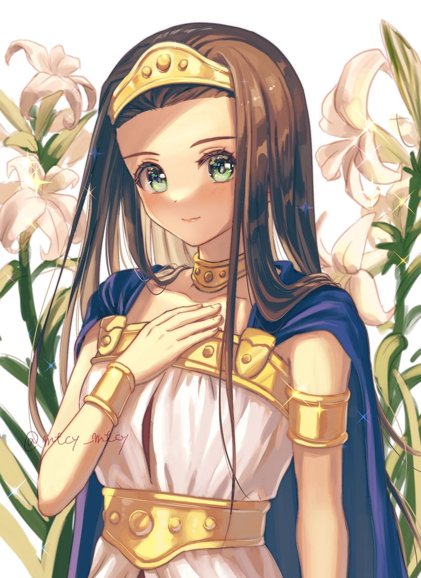 medea (dragon quest and 1 more) drawn by macho_ojiji