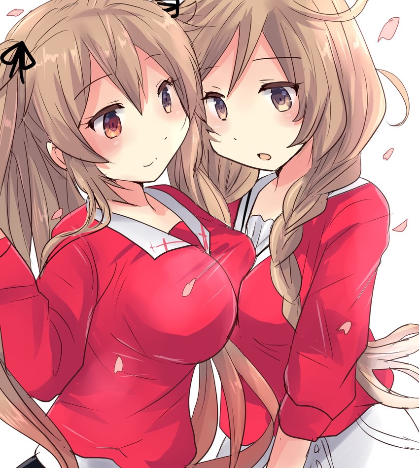 murasame, murasame kai ni, and minegumo (kantai collection) drawn by hirune_(konekonelkk)