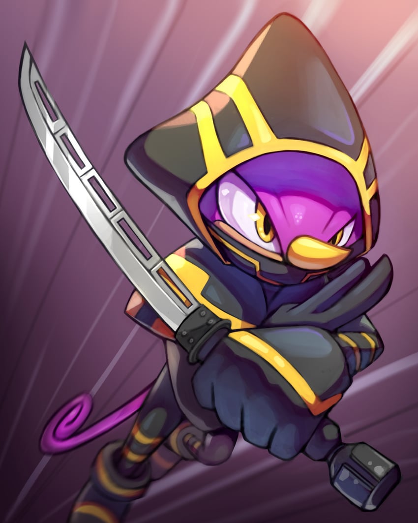 espio the chameleon and ronin (marvel and 1 more) drawn by ry-spirit