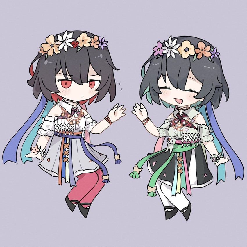 seele vollerei and seele (honkai and 1 more) drawn by si_(si_sowofei)