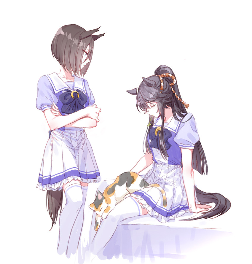 narita brian and air groove (umamusume) drawn by romi_(346_ura)