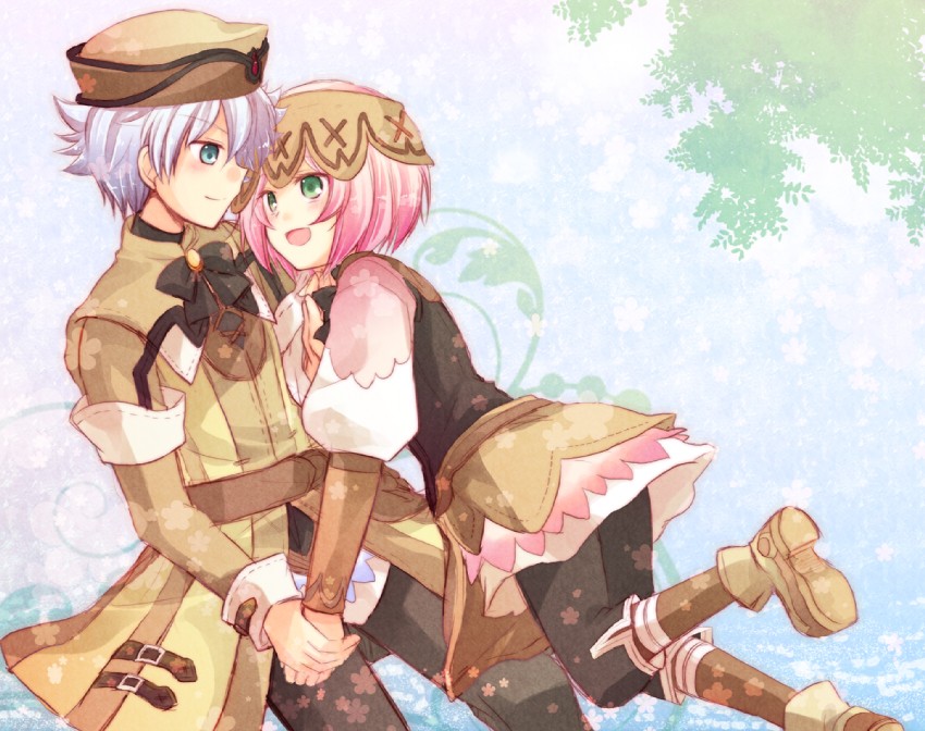 azel and sonia (rune factory and 1 more) drawn by kousetsu
