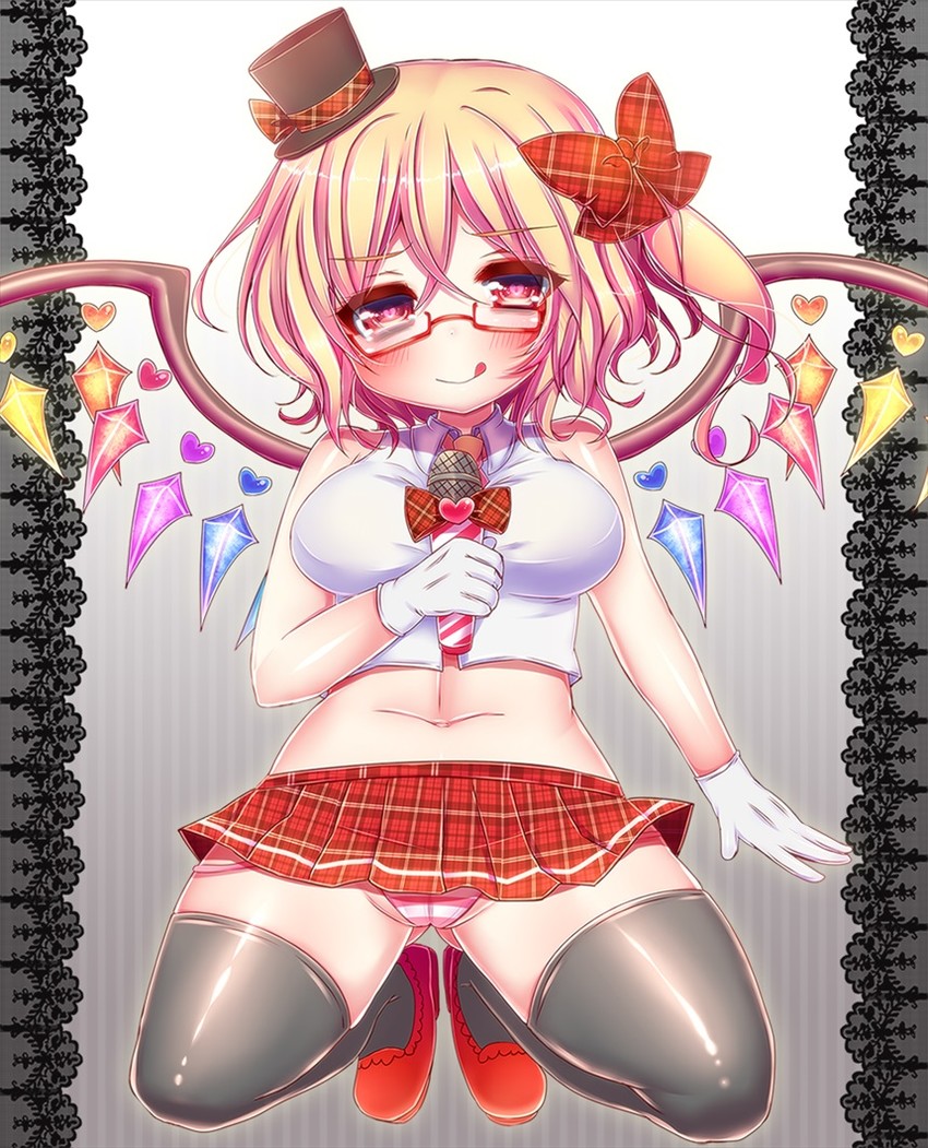 flandre scarlet (touhou) drawn by matasabu