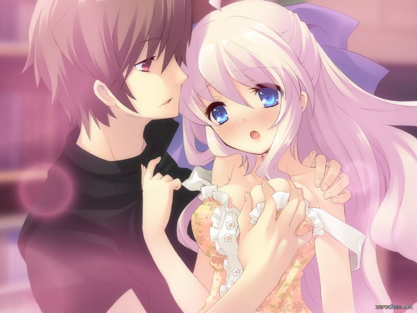 minase sakurako and katsuragi shou (flyable heart) drawn by ito_noizi