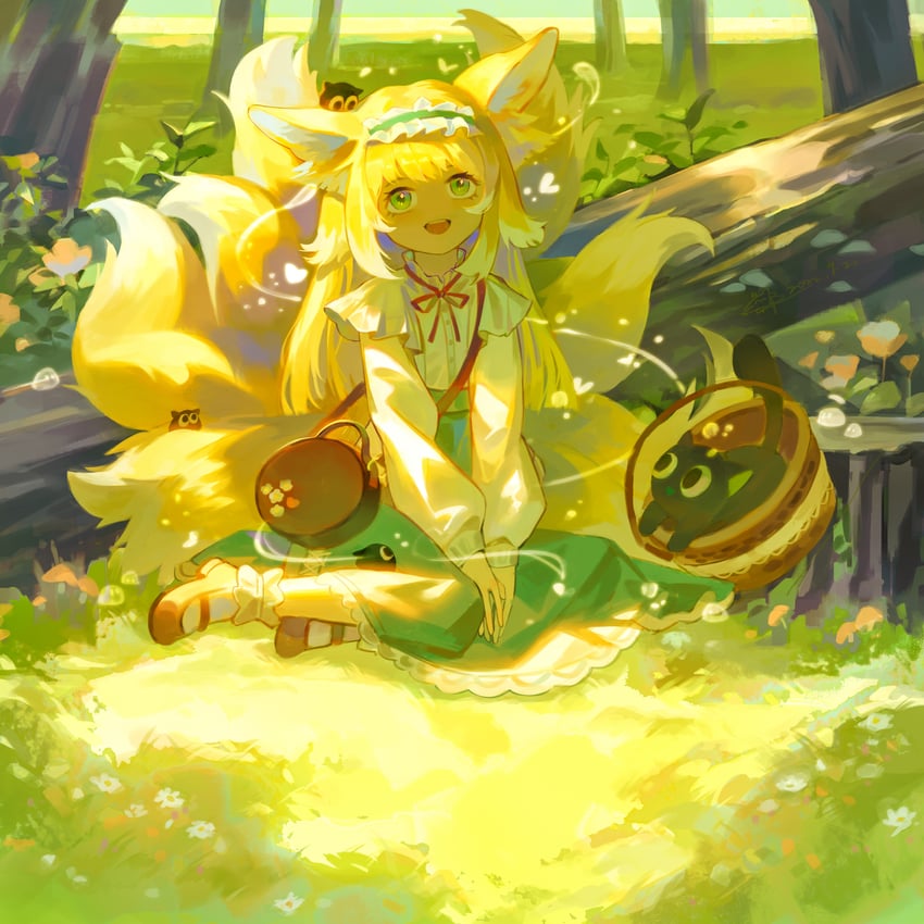 suzuran, luo xiaohei, and heixiu (arknights and 1 more) drawn by lyuqiu
