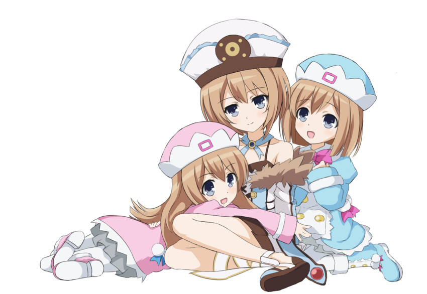 blanc, rom, and ram (neptune) drawn by x_k_o