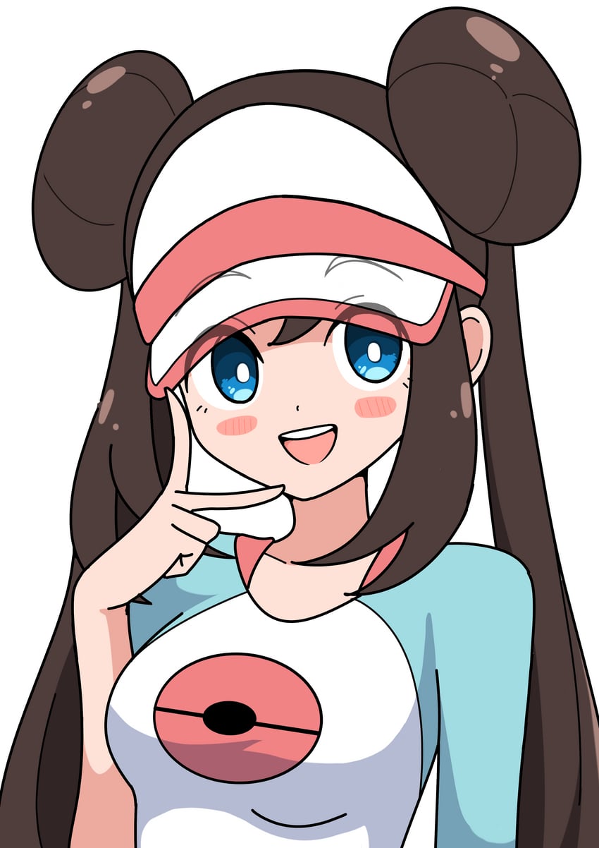 rosa (pokemon and 1 more) drawn by kozikan_(pahp7588)