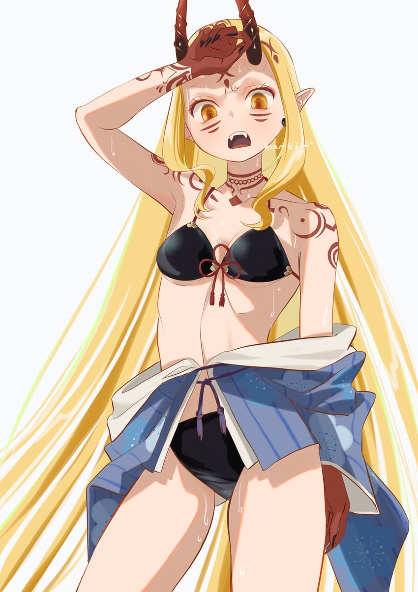 ibaraki douji (fate and 1 more) drawn by mame_cs5