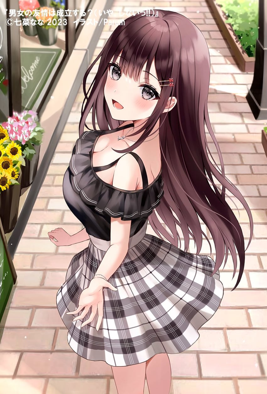 enomoto rion (danjo no yuujou wa seiritsu suru?) drawn by parum39