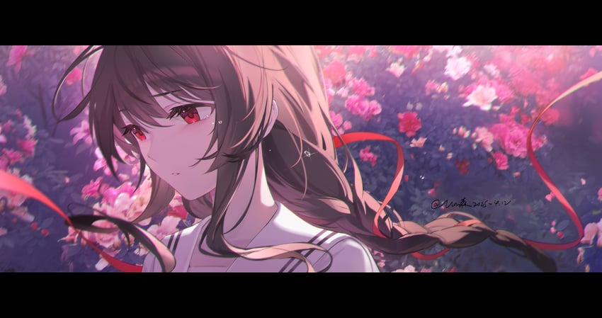 yuezheng ling (vocaloid and 1 more) drawn by morimori_(14292311)