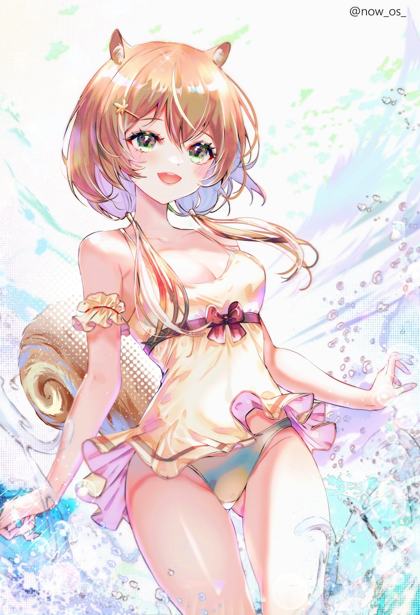ayunda risu (hololive and 1 more) drawn by sowon