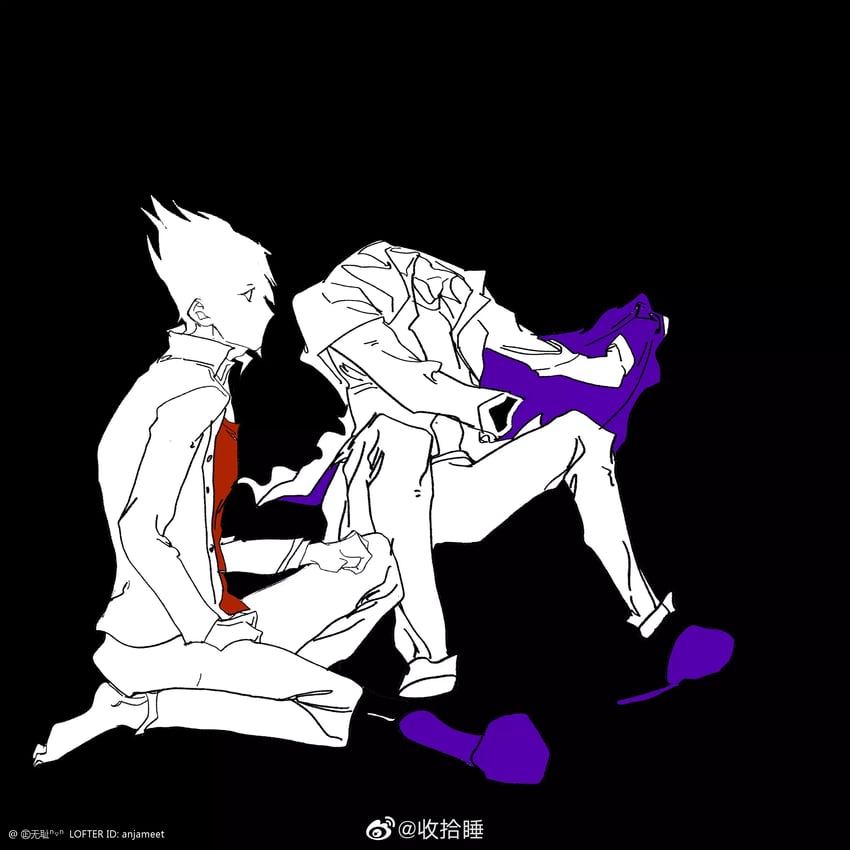 momota kaito (danganronpa and 1 more) drawn by yuzhou_pai_xiangyan