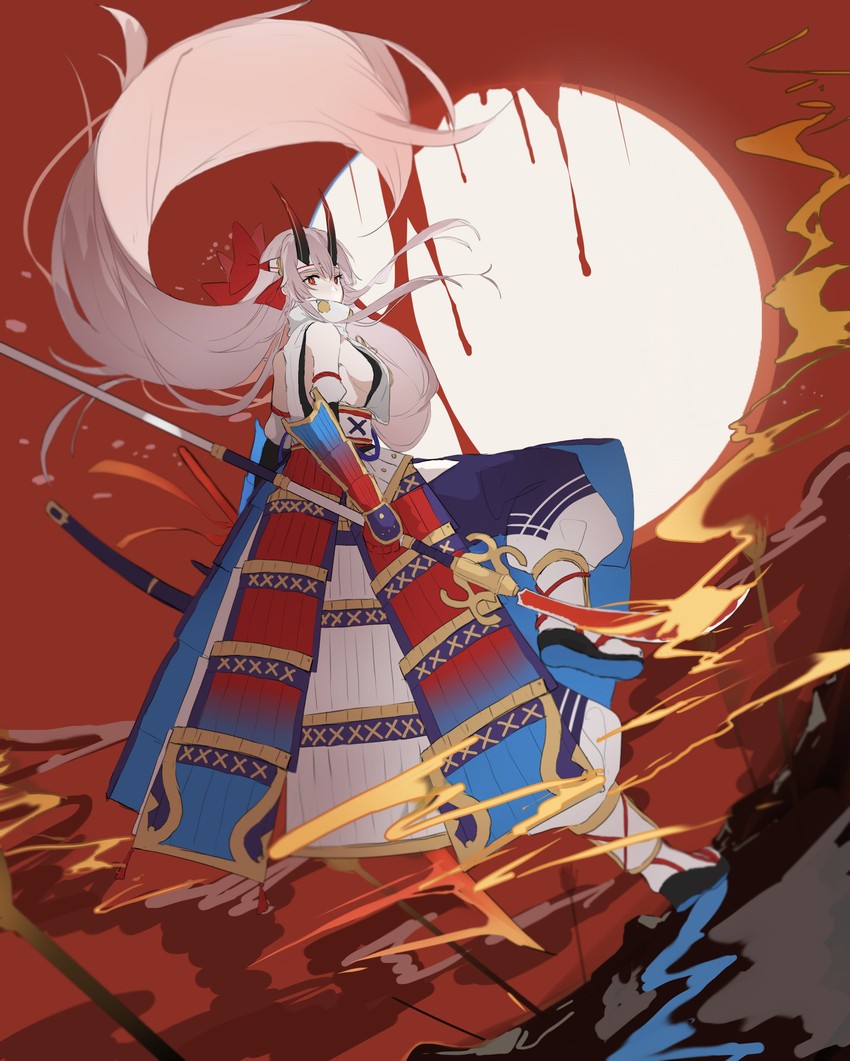 tomoe gozen (fate and 1 more) drawn by yurumawari