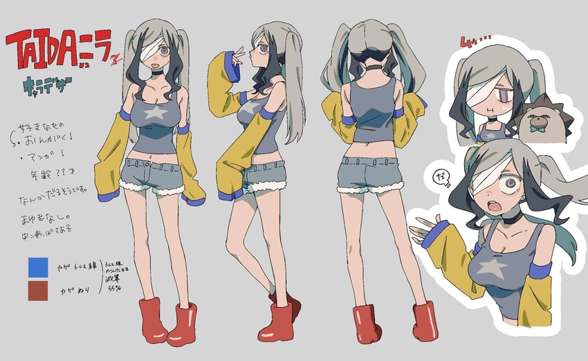 nira-chan and uniguri (zutto mayonaka de ii no ni and 1 more) drawn by gr_7