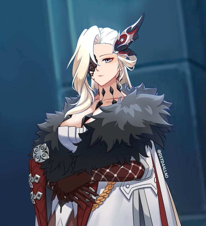 signora (genshin impact) drawn by dstd4allao